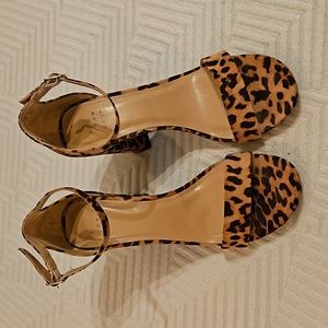 A New Day Leopard Block Heel
